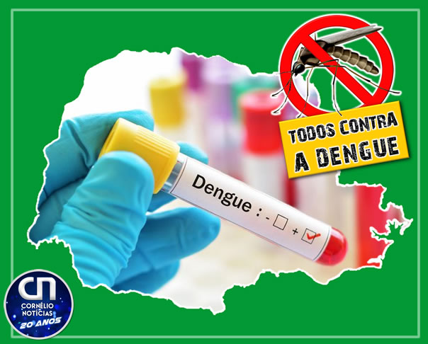 Boletim semanal da dengue tem 12.637 novos casos e sete óbitos no Paraná