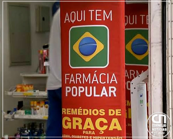 Ministério da Saúde aumenta para 41 os medicamentos da Farmácia Popular