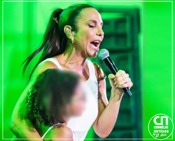 Ivete Sangalo é denunciada por dançar música provocativa com criança