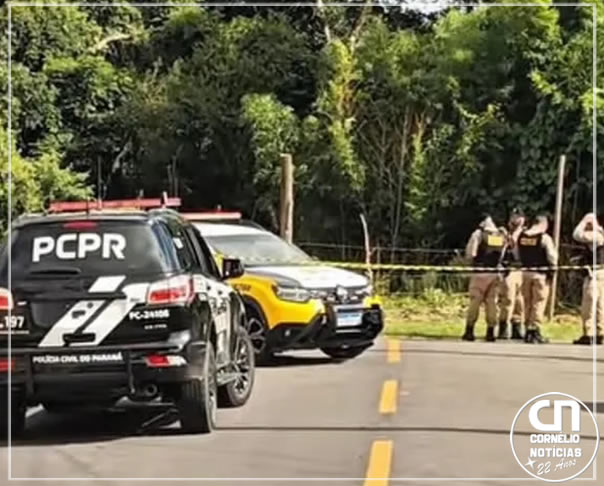 Corpo de homem em chamas assusta moradores de cidade no Paraná