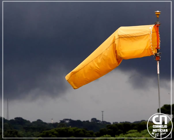 Norte Pioneiro e Campos Gerais estão em alerta para fortes tempestades