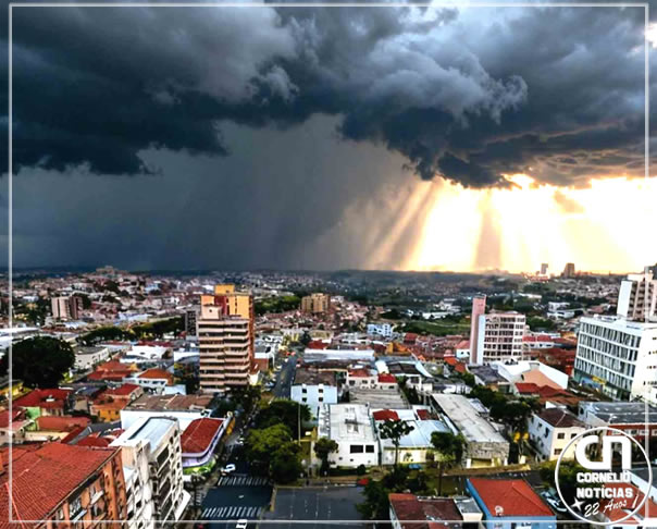 Clima segue típico de Verão em Cornélio Procópio