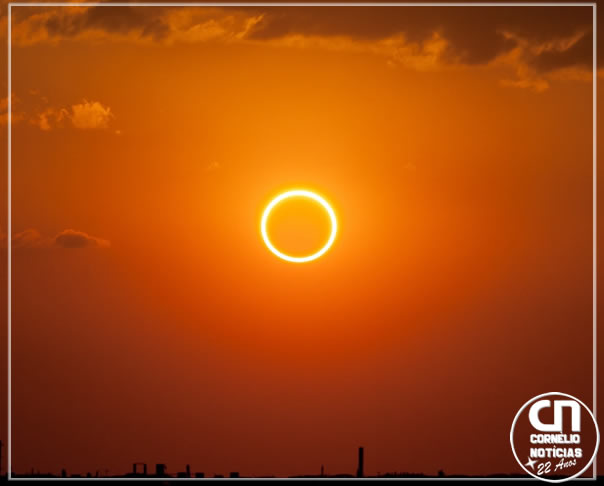 Eclipse anular na  terça (17), só poderá ser visto da Antártida