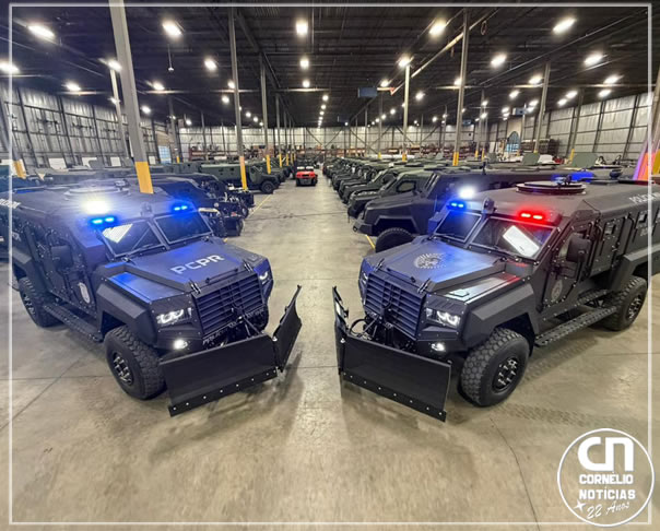 Governo do Paraná compra sete blindados para operações complexas