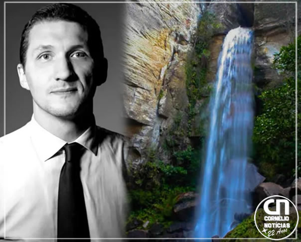 Contador morre ao cair de cachoeira de 40 metros em Ponta Grossa