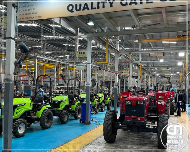 Empresa indiana do agronegócio anuncia fábrica de tratores em Ibaiti