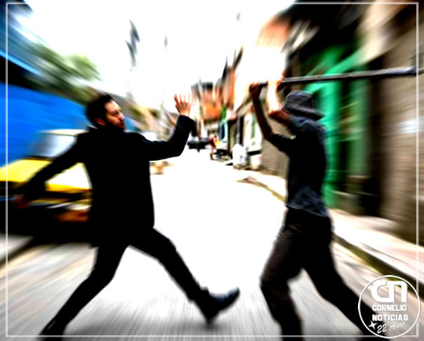 Homem é agredido com golpes de enxada em Assaí