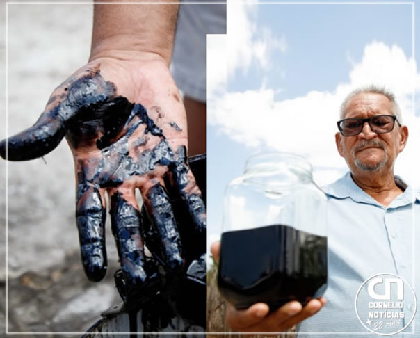 Agricultor fura poço no quintal de casa e encontra petróleo