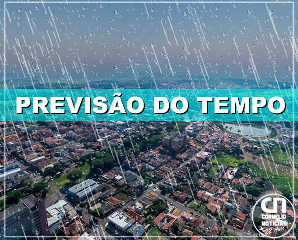 Semana será chuvosa em Cornélio Procópio