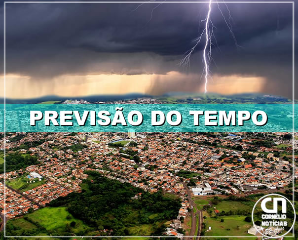 Semana pode ser de tempo instável em Cornélio Procópio