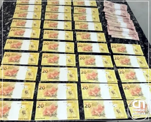 Polícia Federal apreende R$ 1,2 mil em cédulas falsas no Norte do Paraná