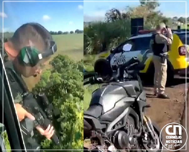 Acidente, roubo e fuga envolvendo tráfico de drogas na BR-369, em C. Procópio