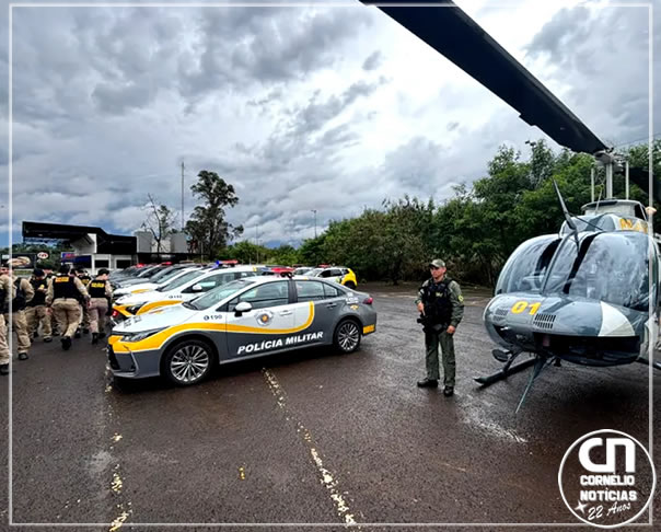 Ação conjunta na divisa do Paraná com São Paulo frustra equipes da PM