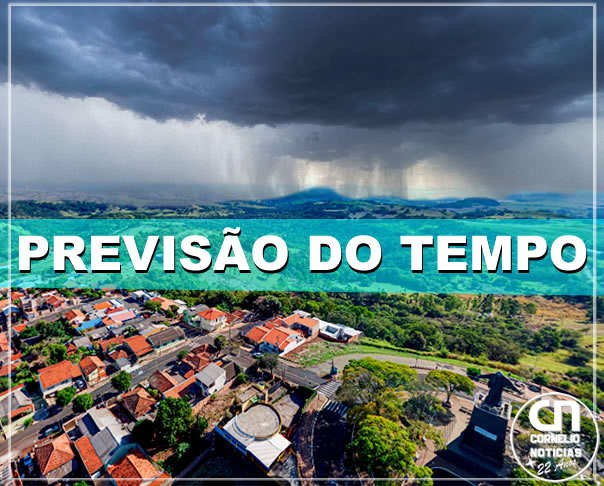 Semana começa com tempo instável em Cornélio Procópio