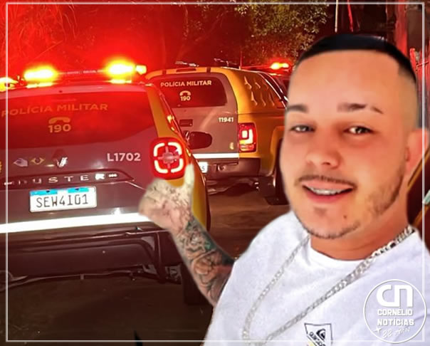 Rapaz de 27 anos é alvejado por disparos de arma de fogo em C. Procópio