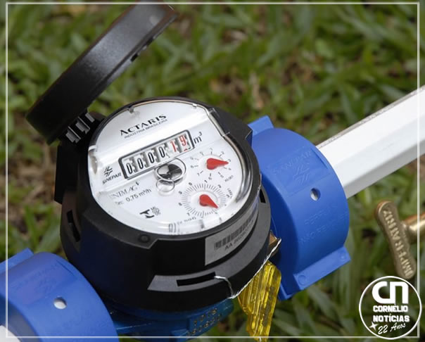 Em meio a crise em C. Procópio, SANEPAR informa  que vai trocar hidrômetros