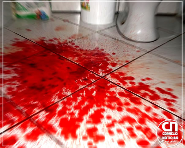 Homem é atacado por vizinho com golpes de espeto