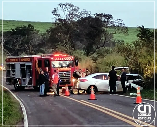 Vídeo mostra momento de acidente que matou mulher e dois filhos no PR