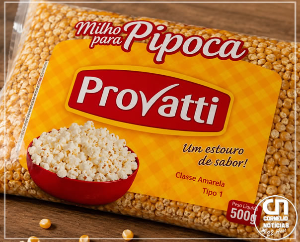 Marca de milho de pipoca fica proibida após determinação da ANVISA