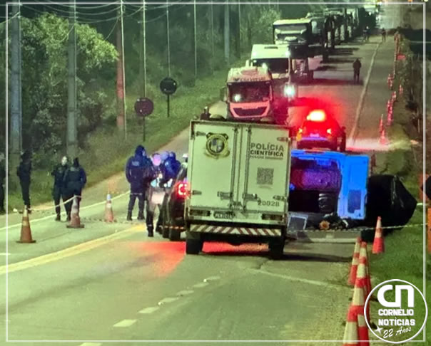Mulher com crianças em carro morre em tiroteio em rodovia no Paraná
