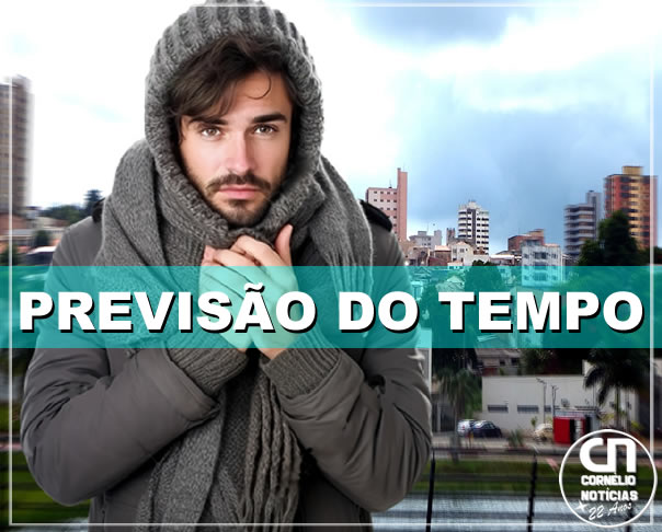 Semana será gelada em Cornélio Procópio