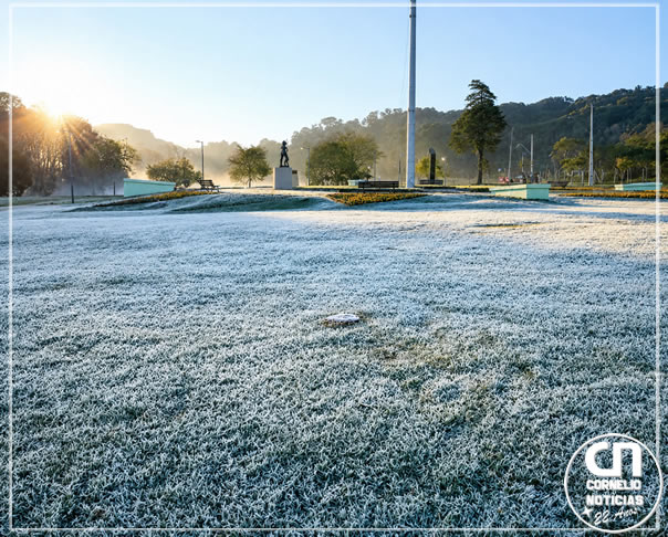 Paraná tem manhã gelada com temperaturas negativas e registro de geadas