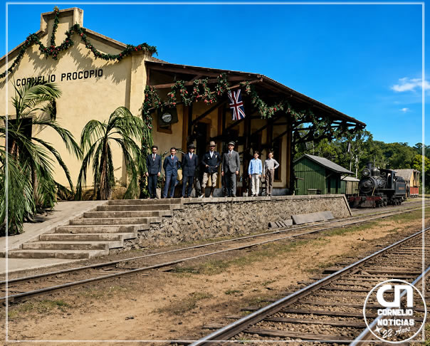 C. Procópio ganha acervo com imagens da antiga Estrada de Ferro SP/PR