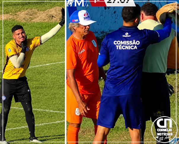 Goleiro cai sobre formigueiro e precisa de atendimento na Série D