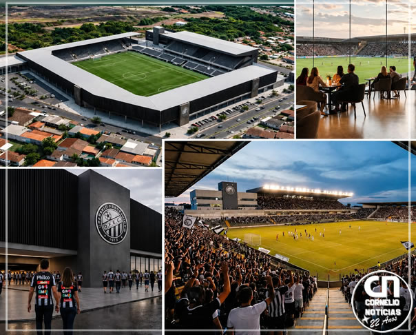 Cube Operário divulga imagens do projeto do novo estádio
