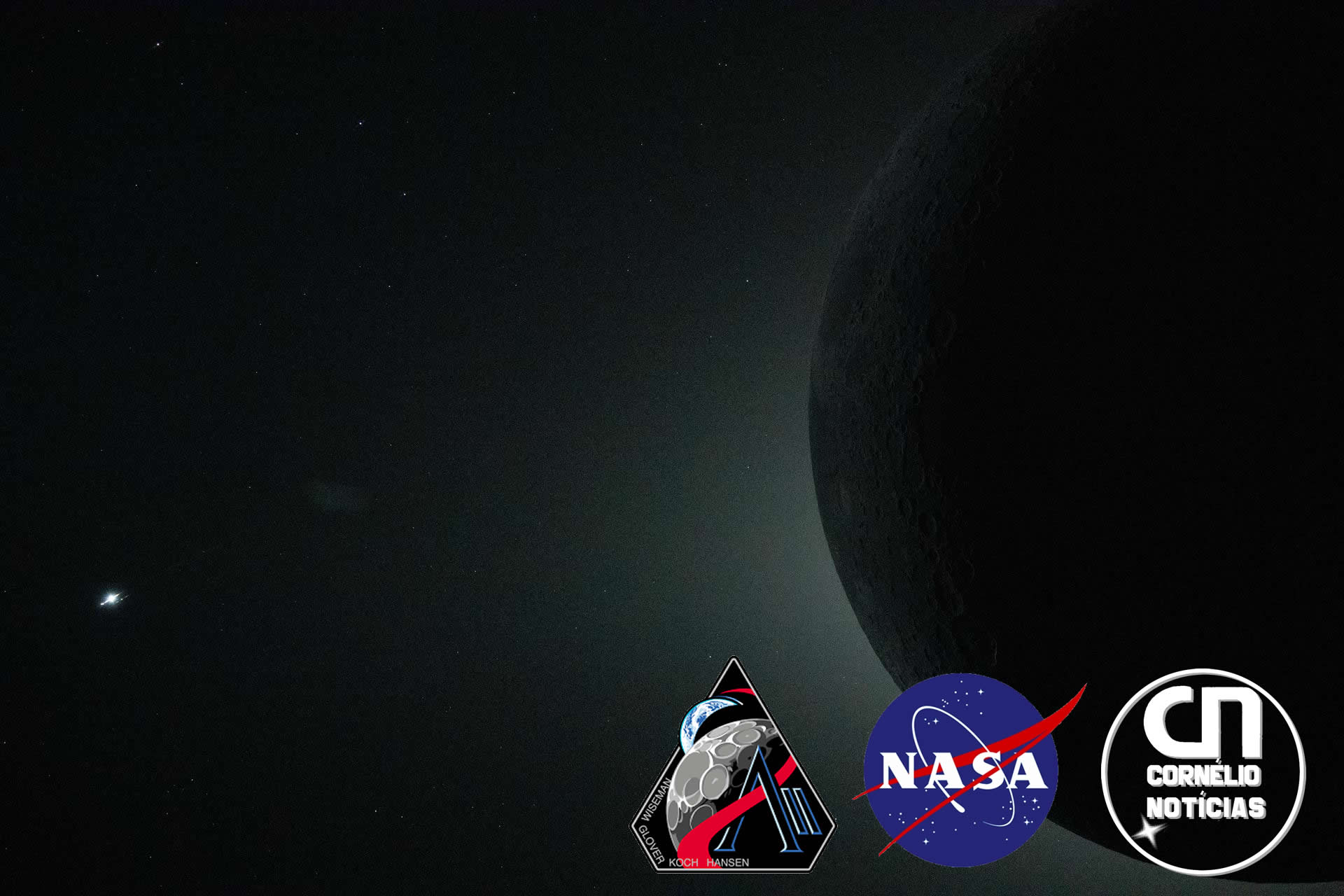 NASA divulga primeiras fotos após Artemis 2 sobrevoar a Lua