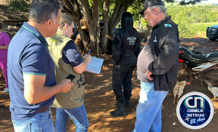 PC encontra armas e aves silvestres durante ação em Cornélio Procópio