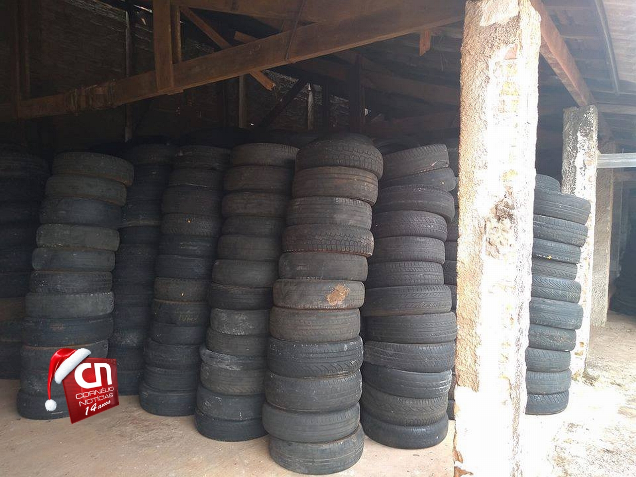 Prefeitura de Cornélio Procópio recolhe 5 mil pneus em 60 dias